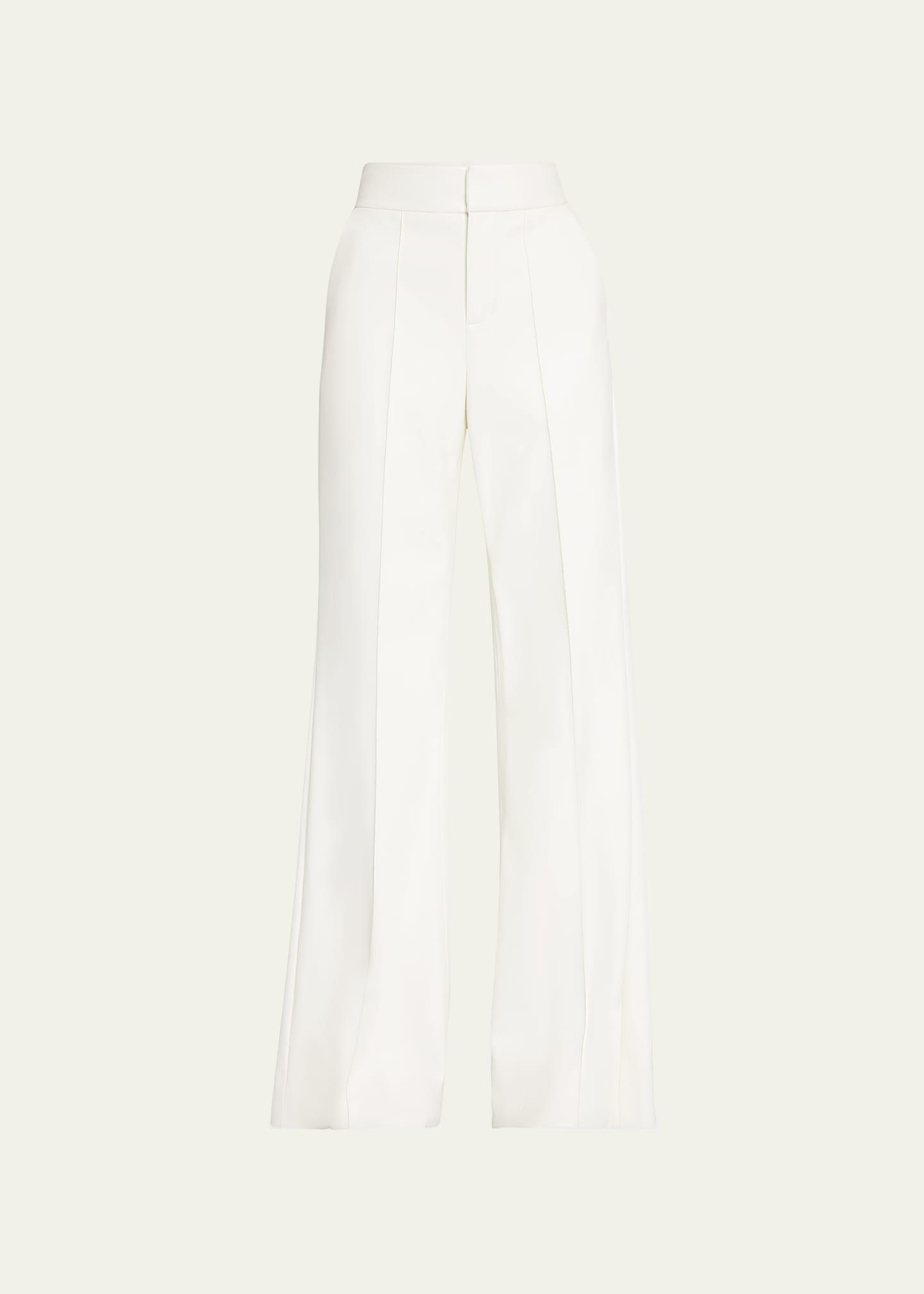 Dylan Vegan Leather Wide-Leg Pants Product Image