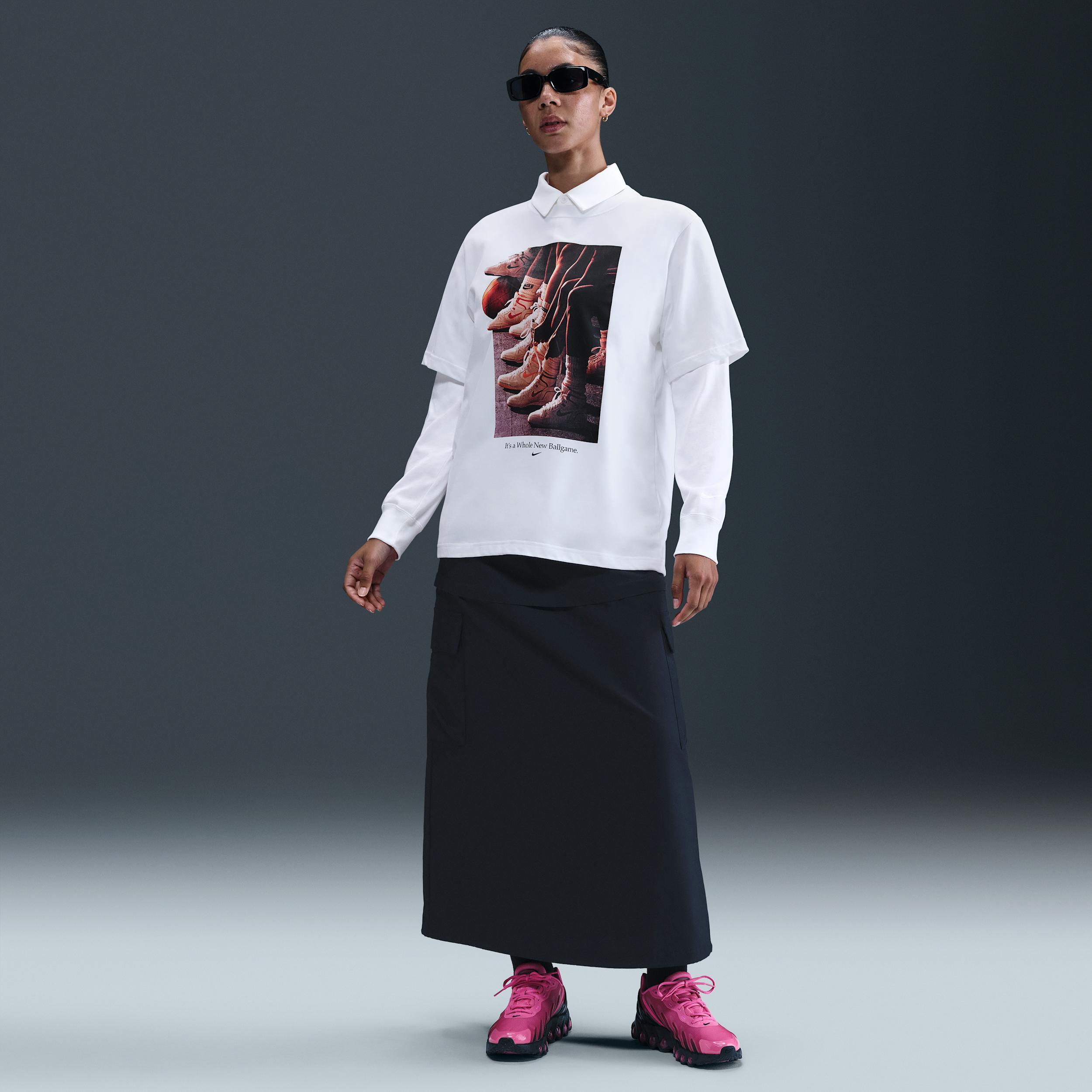 Nike Women's Dri-FIT Graphic Basketball T-Shirt Product Image