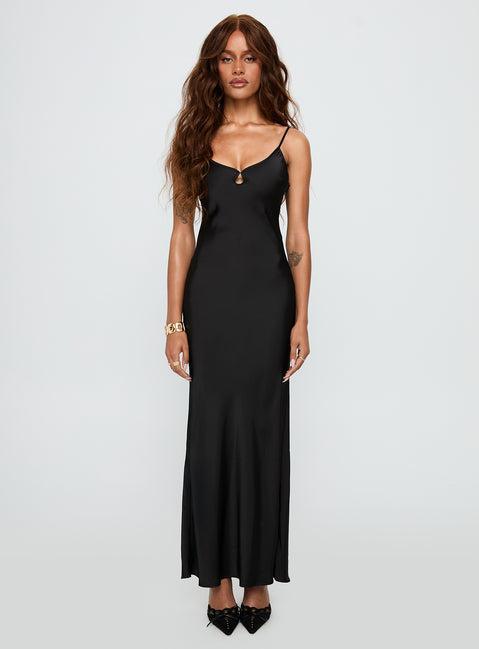 Mind Reader Maxi Dress Black Product Image