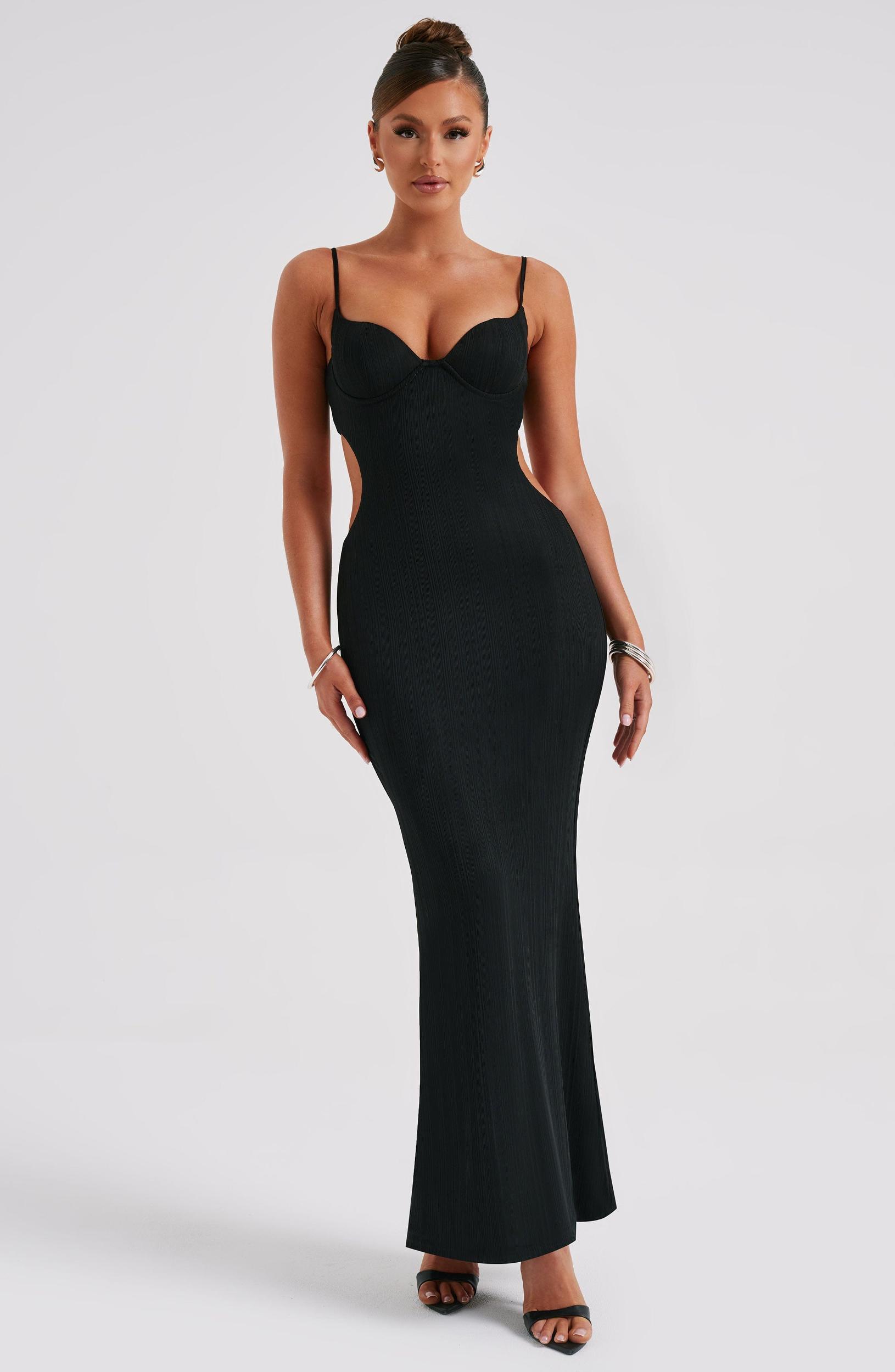 Celine Maxi Dress - Black Product Image
