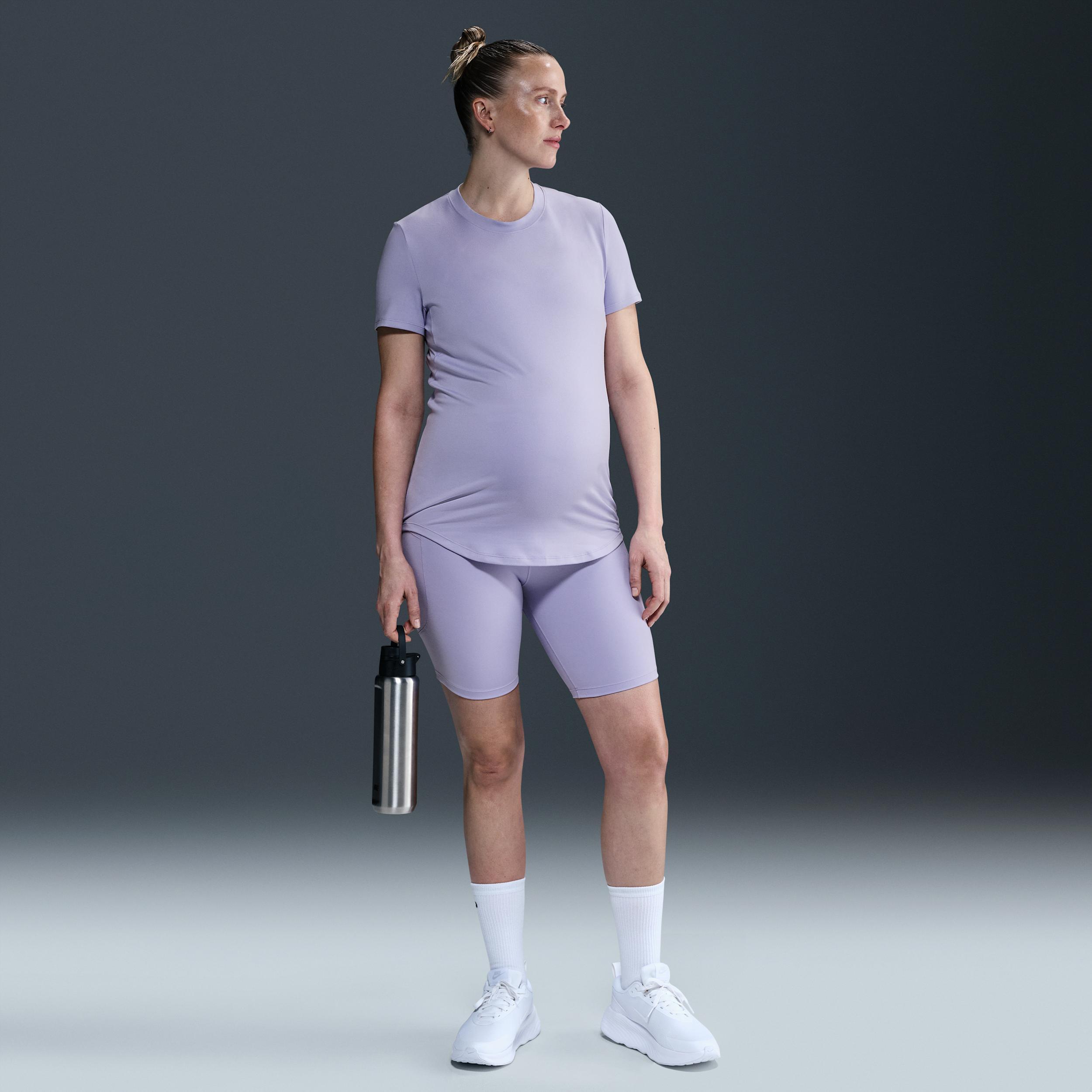 Nike Women's (M) One Dri-FIT Slim-Fit Short-Sleeve Top (Maternity) Product Image