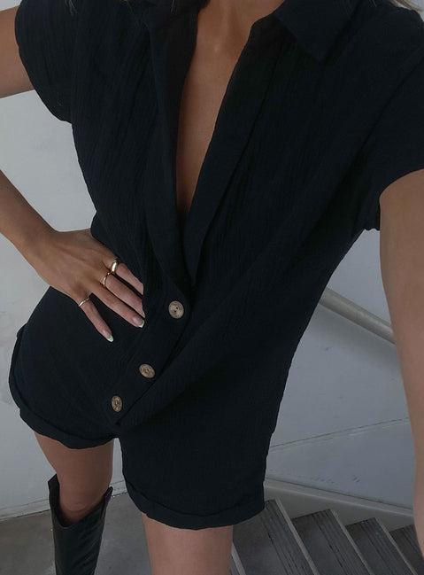 Vixen Romper Black Product Image