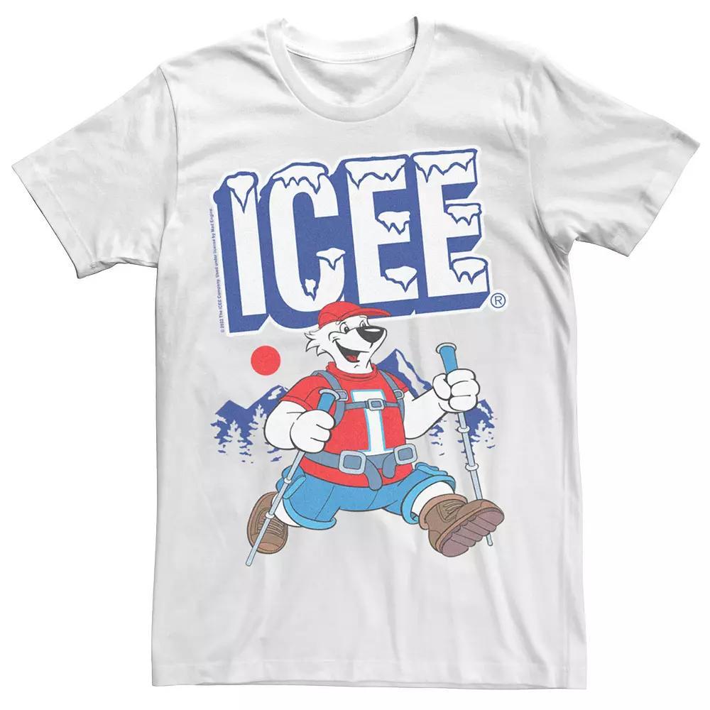 Men's ICEE Hiking Polar Bear Tee, Size: Small, White Product Image