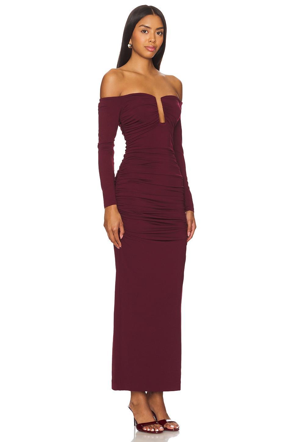 x REVOLVE Raelynn Slinky Midi Dress MISHA Product Image