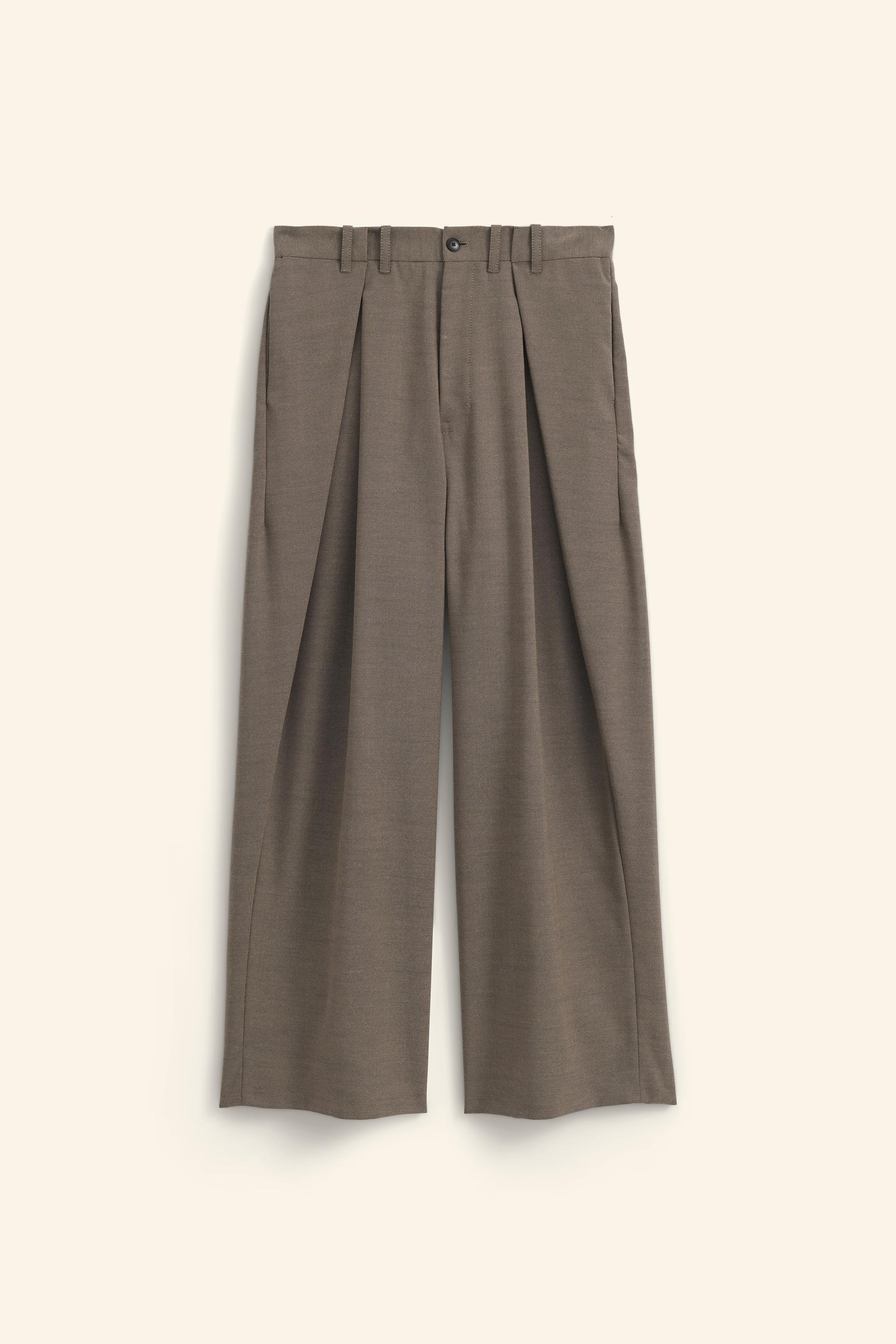 PLEATED WIDE FIT PANTS LIMITED EDITION Product Image
