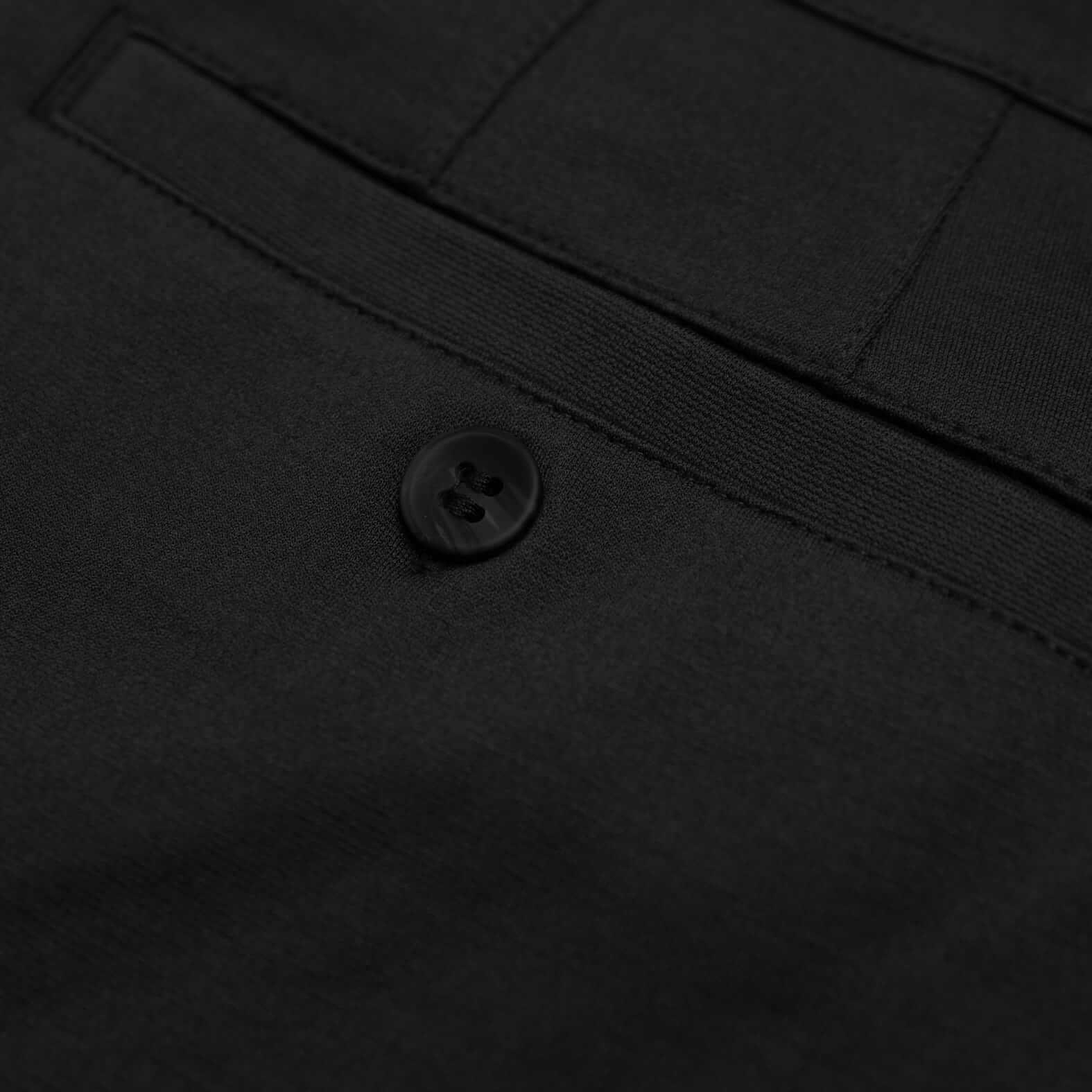 7" Black Comfort Knit Chino Shorts Product Image