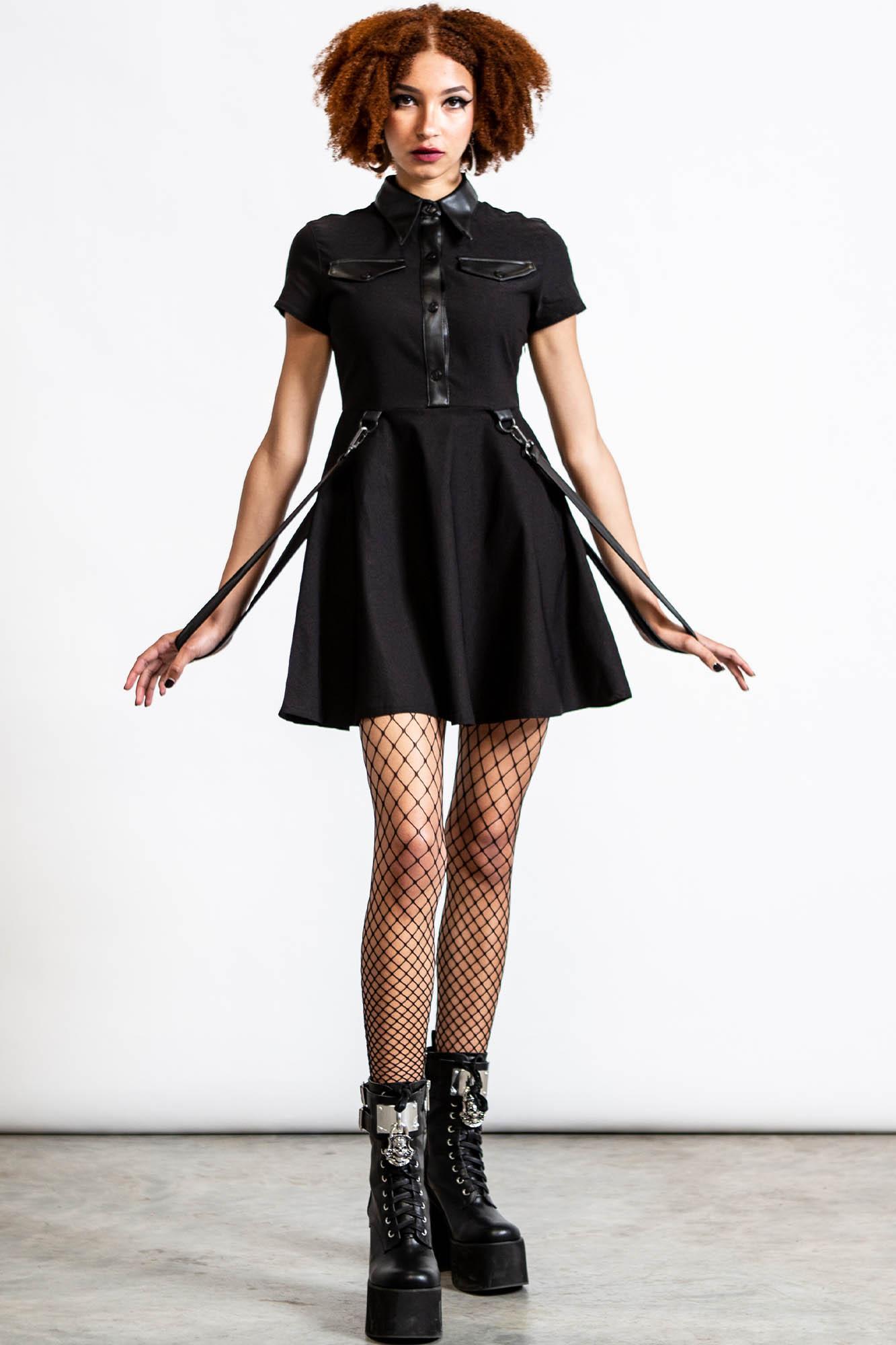 Menace Collar Dress [B] Female Product Image