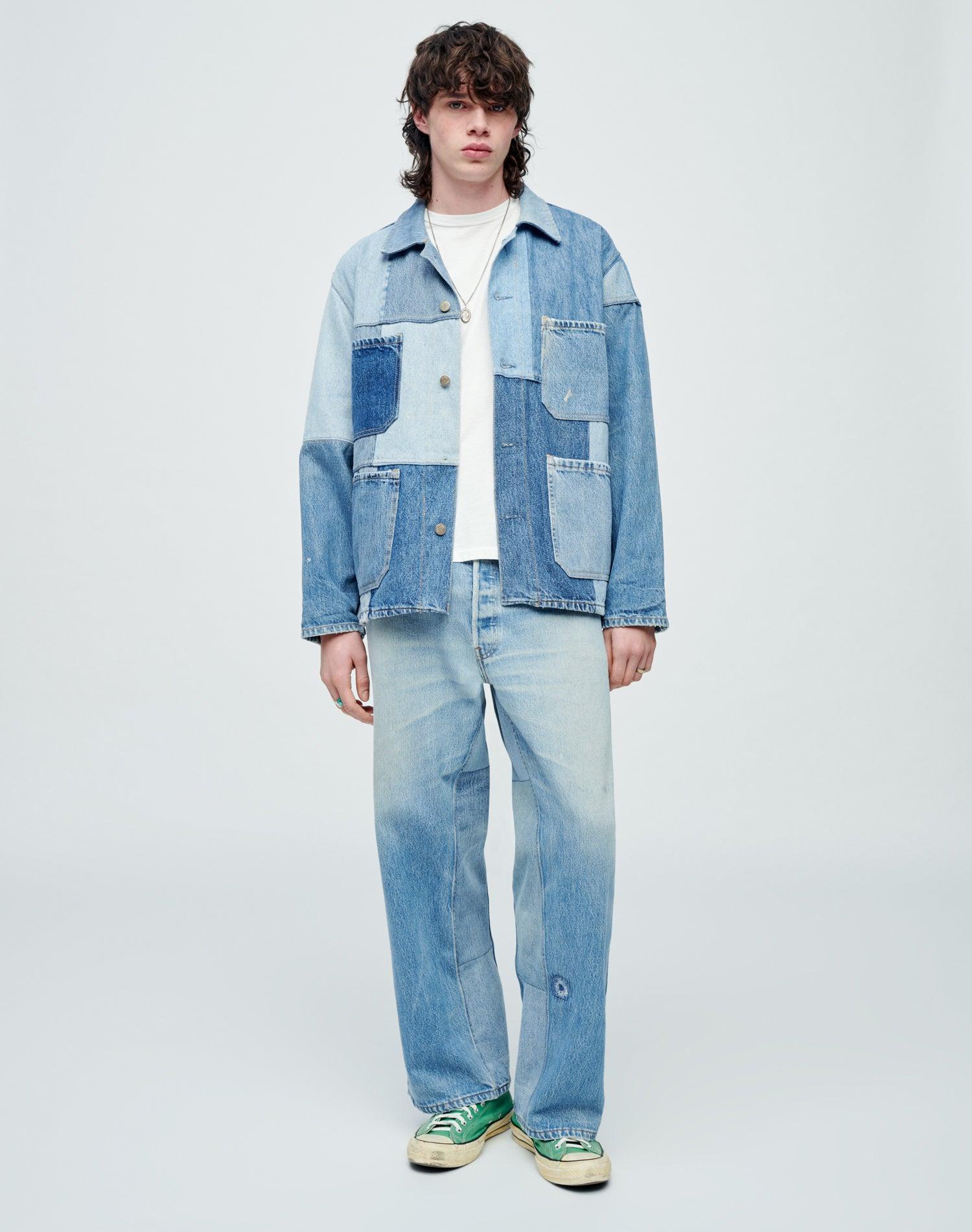Levi's Men's Quilted Barn Jacket - Assorted Indigo Male Product Image