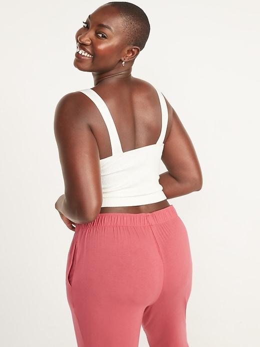 Seamless Rib-Knit Tank Top Product Image