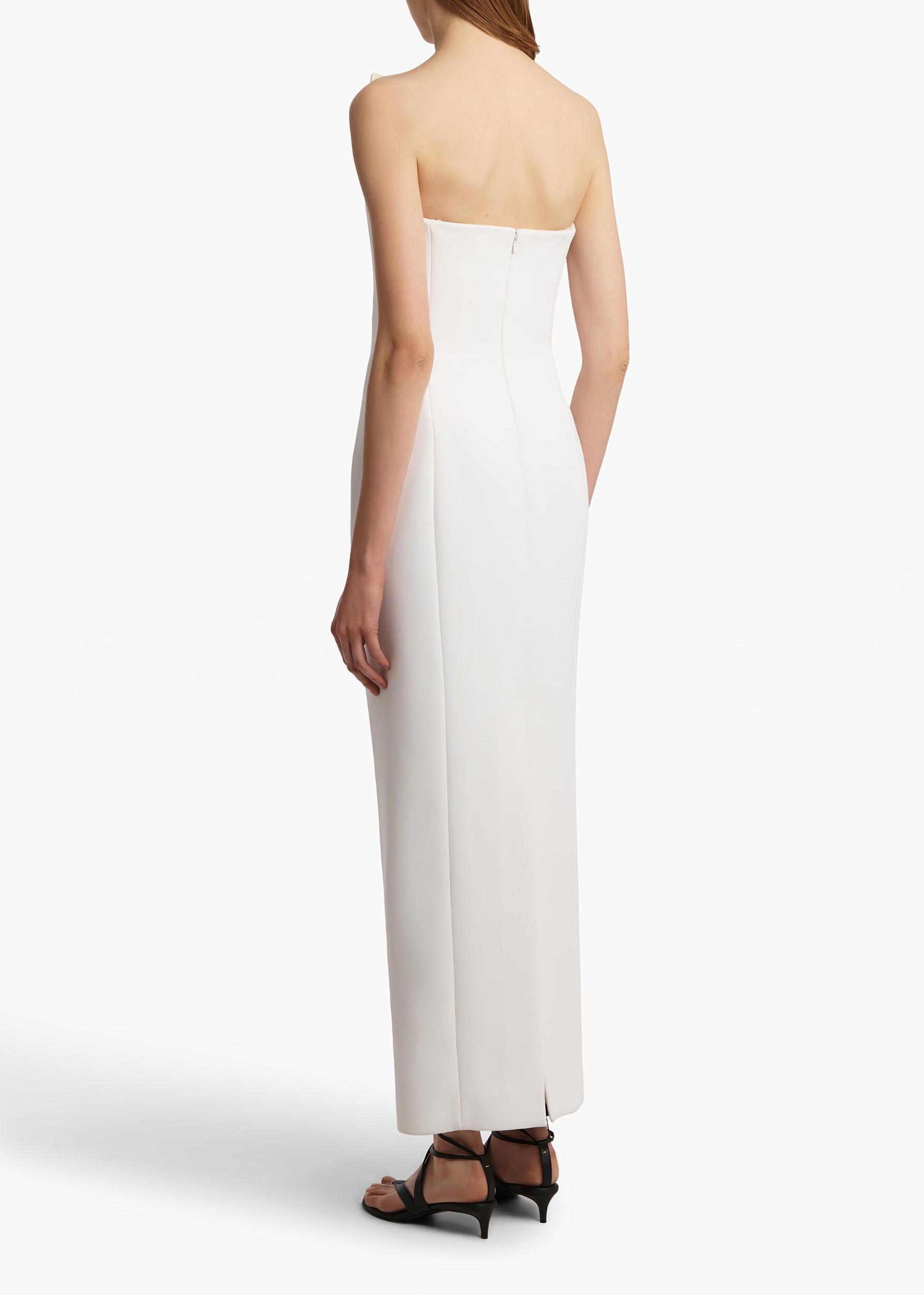 Cato Dress in Chalk Product Image