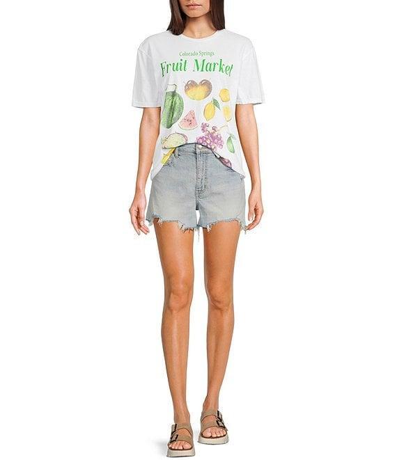 Philcos Fruit Market Graphic Short Sleeve T-Shirt Product Image