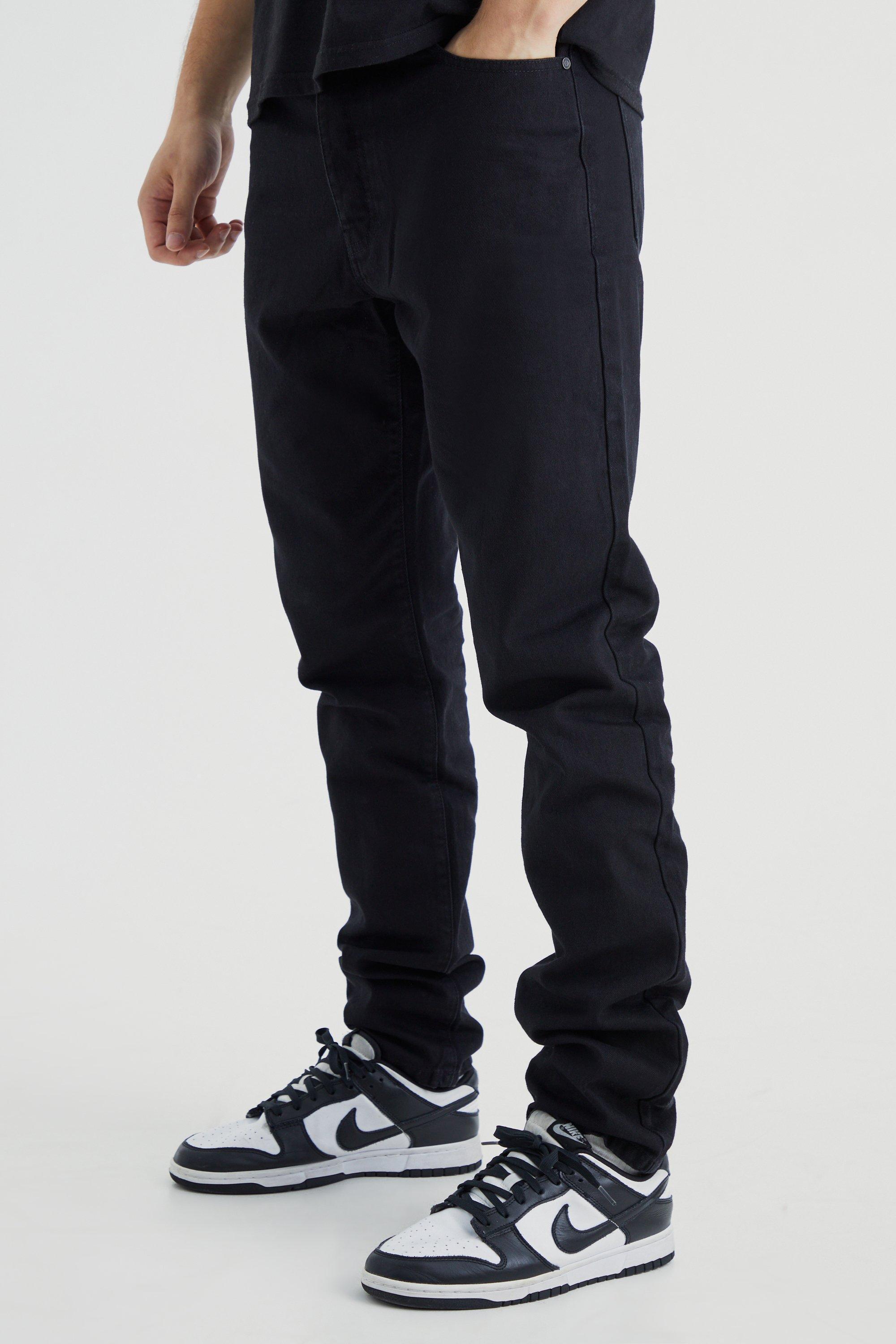 Tall Slim Rigid Jeans | boohooMAN USA Product Image