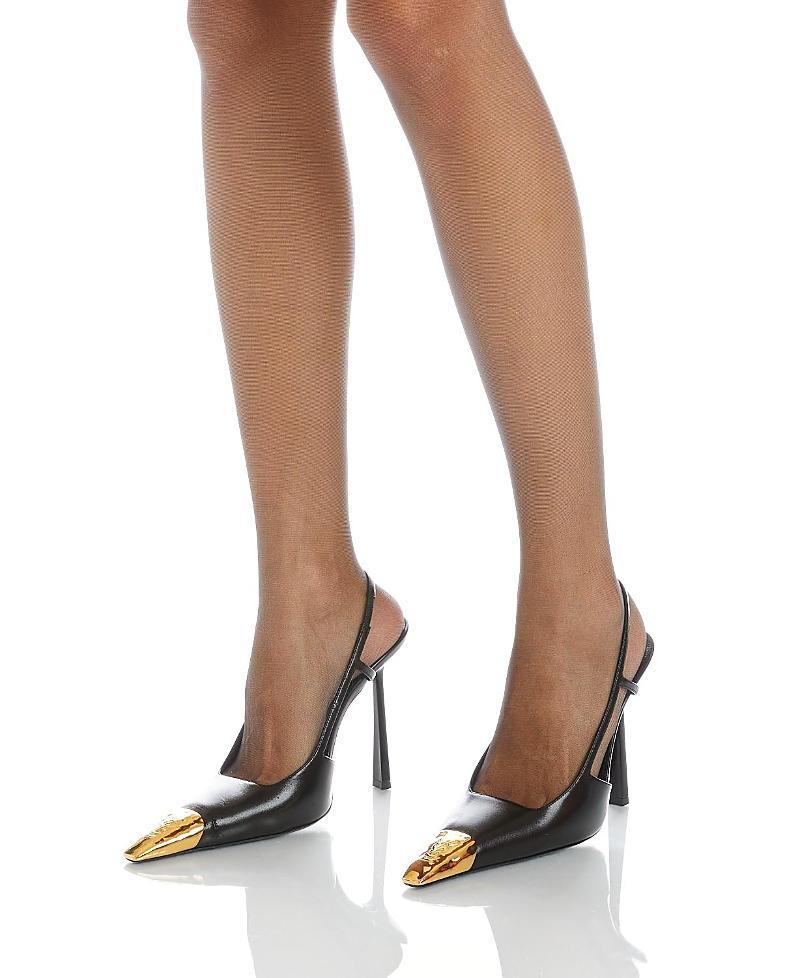 Womens Jeanne Slingback Pumps in Smooth Leather Product Image