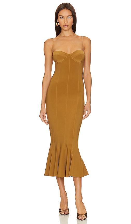 Corset Midi Dress Norma Kamali Product Image