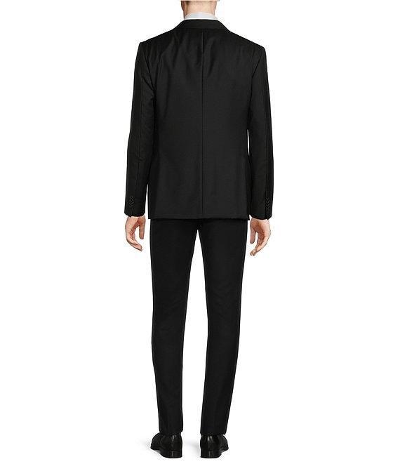 John Varvatos Bleecker Solid Black Slim Fit 2-Piece Suit Product Image
