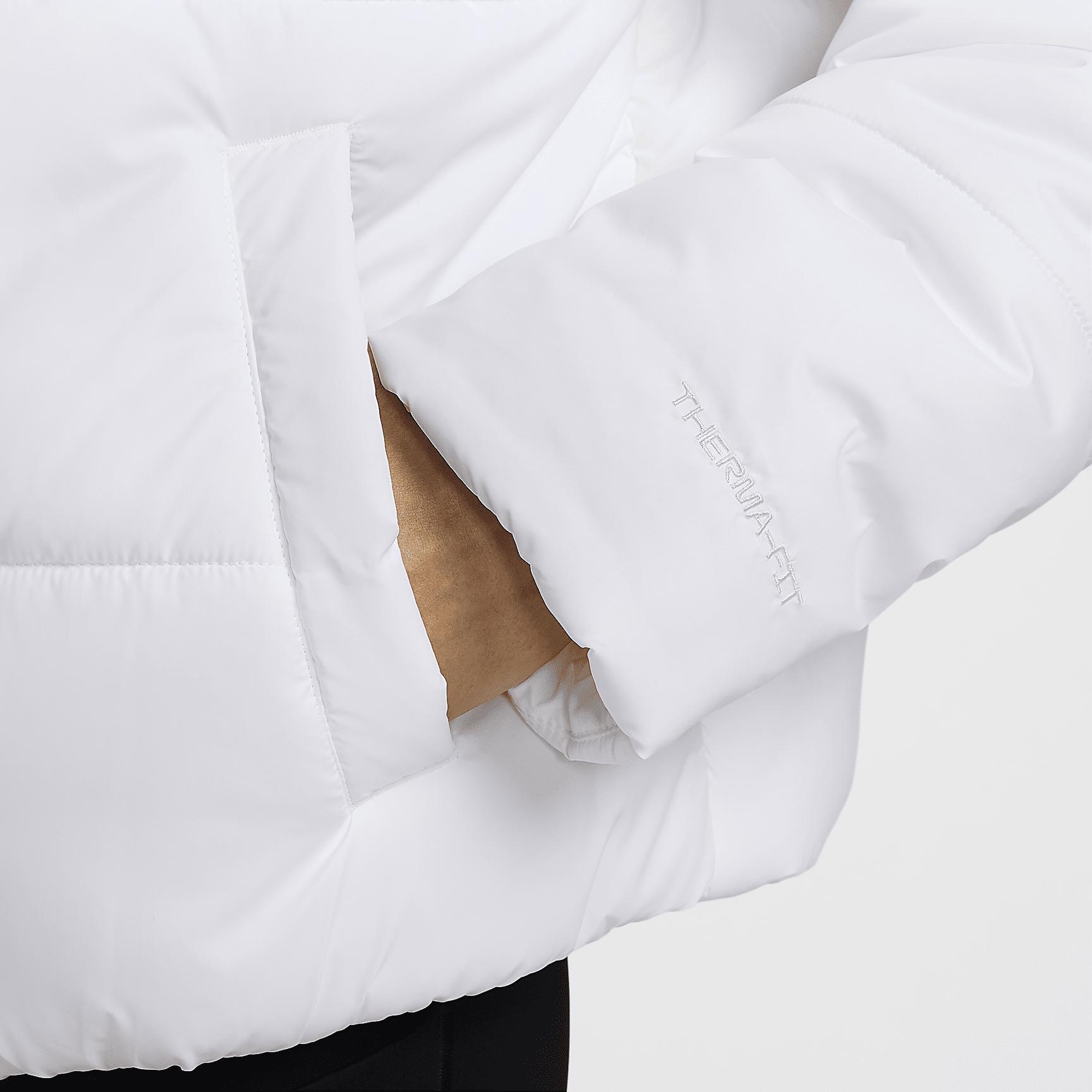 Women's Nike Sportswear Classic Puffer Therma-FIT Loose Hooded Jacket Product Image