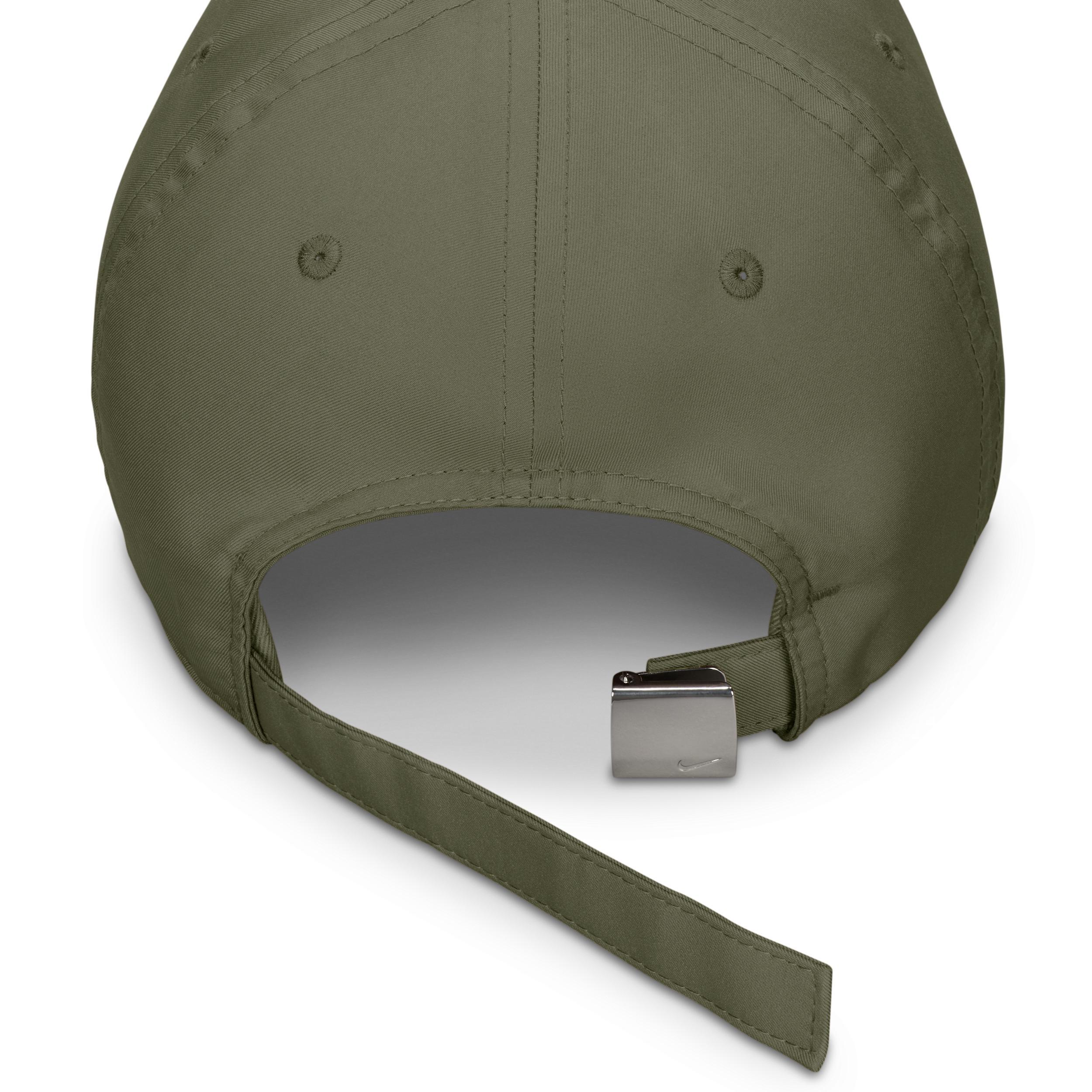 Nike Unisex Dri-FIT Club Unstructured Metal Swoosh Cap Product Image