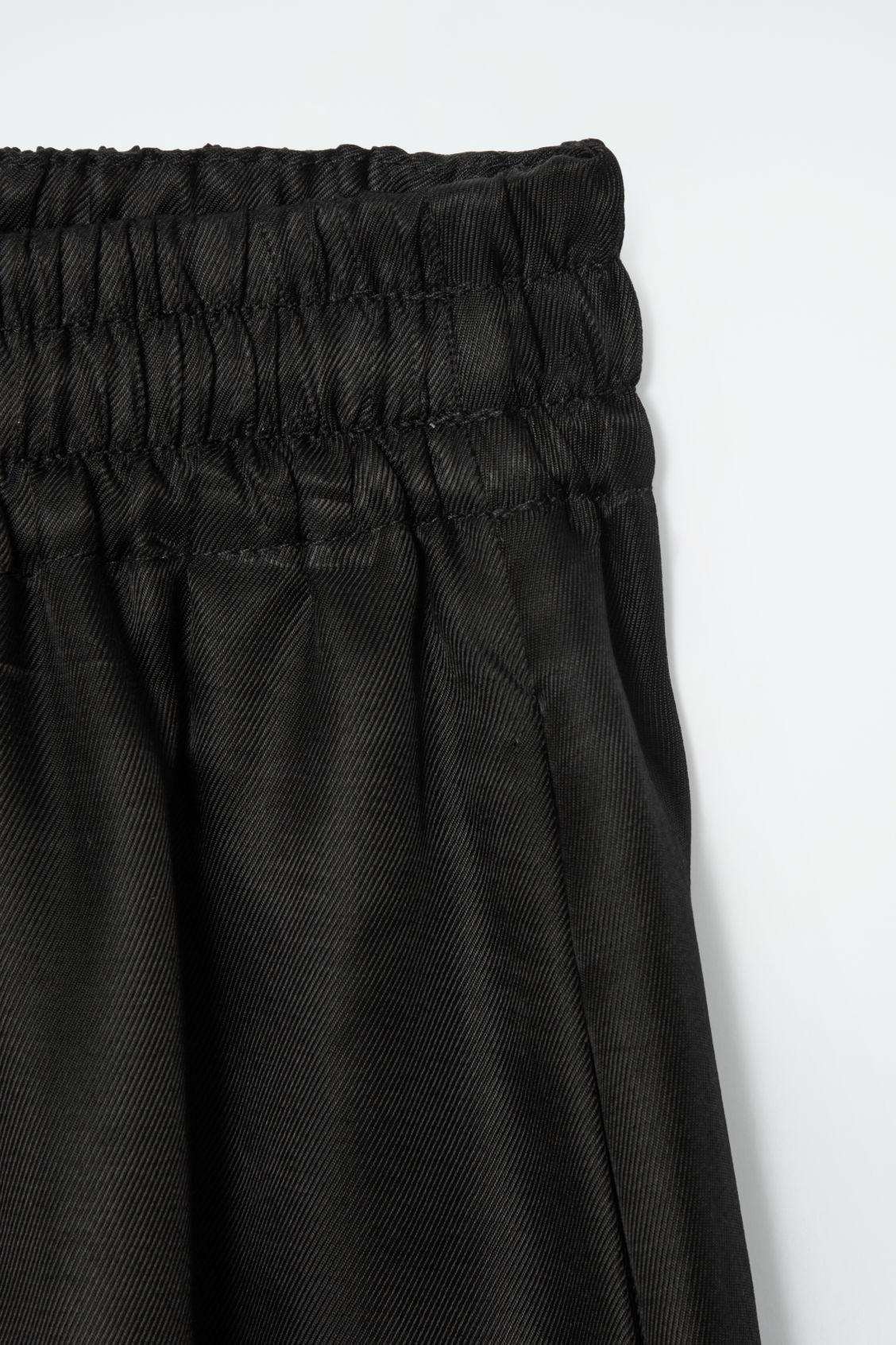 TWILL PALAZZO PANTS Product Image