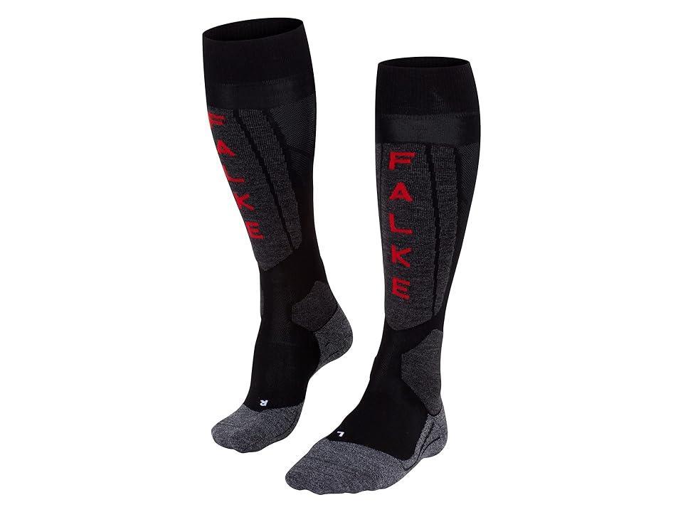 Falke SK2 Wool Intermediate Knee High Skiing Socks 1-Pair Mix) Men's Knee High Socks Shoes Product Image