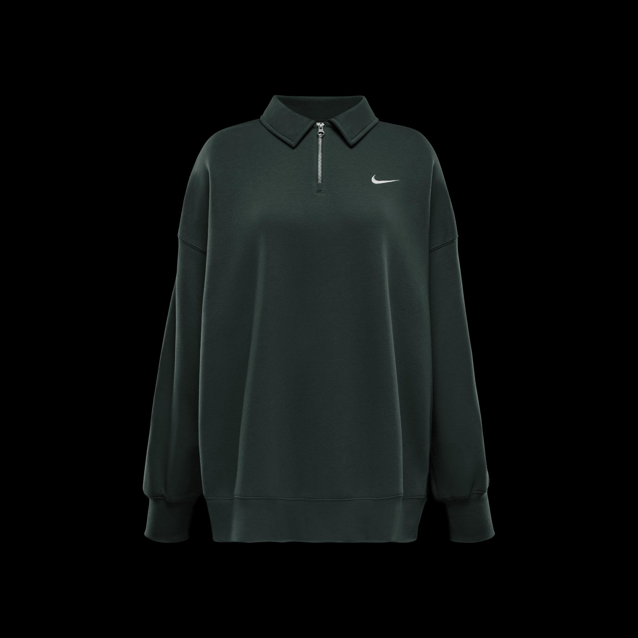 Women's Nike Sportswear Phoenix Fleece Oversized 1/4-Zip Polo Product Image