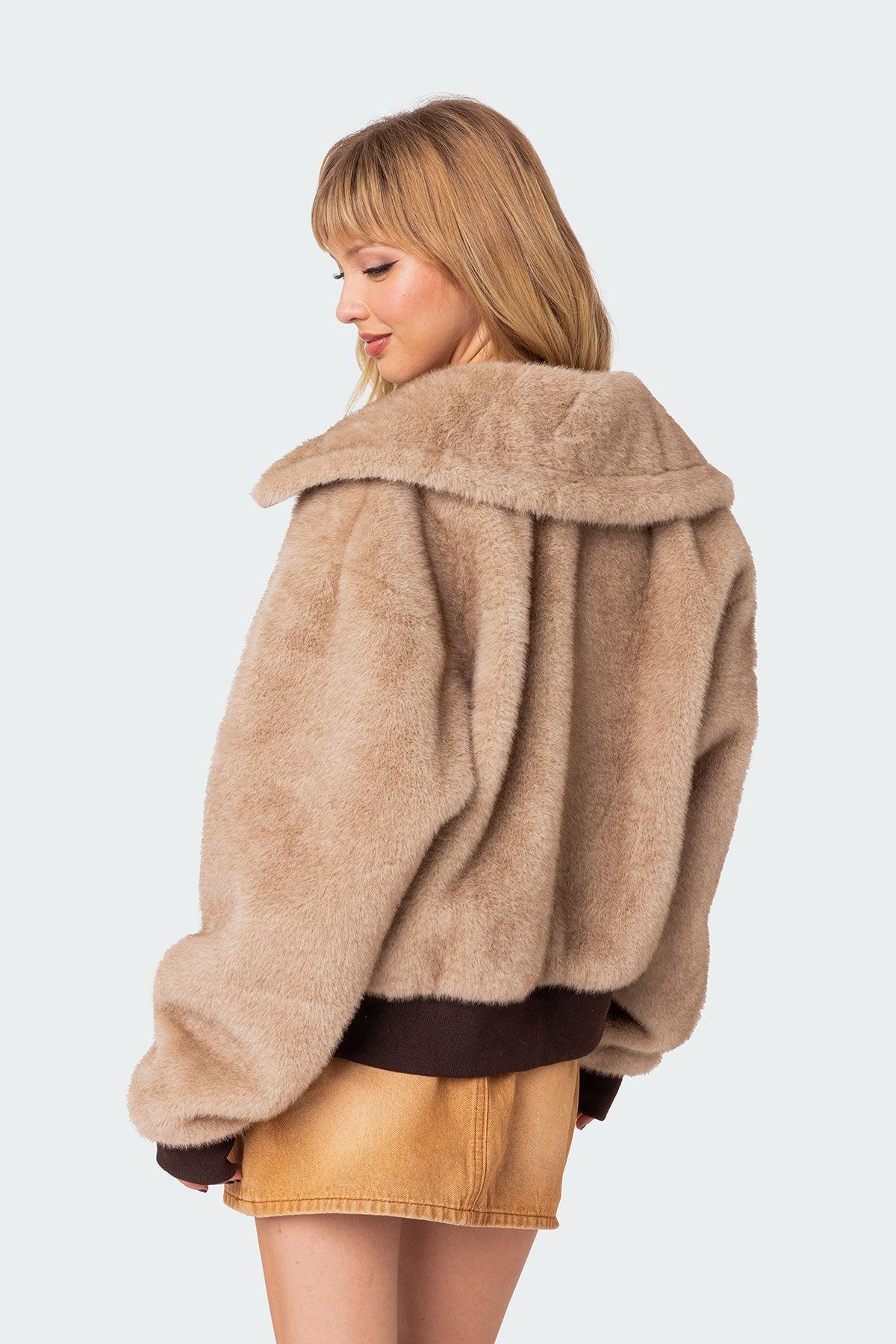 Ashton Faux Fur Jacket Product Image