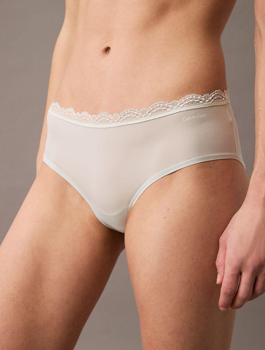 Microfiber Stretch with Lace Hipster Product Image