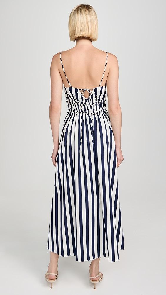 English Factory Stripe Sleeveless Maxi Dress | Shopbop Product Image