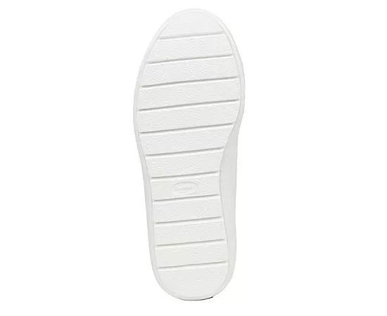Dr. Scholl's Time Off Knit Women's Platform Sneakers, Size: 9, White Product Image