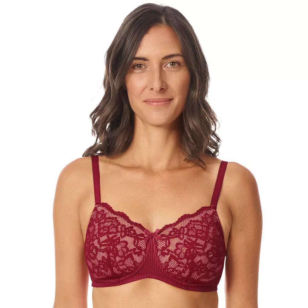 Amoena Mastectomy Bra: Kyra Padded Wireless, Womens Red Sand Product Image