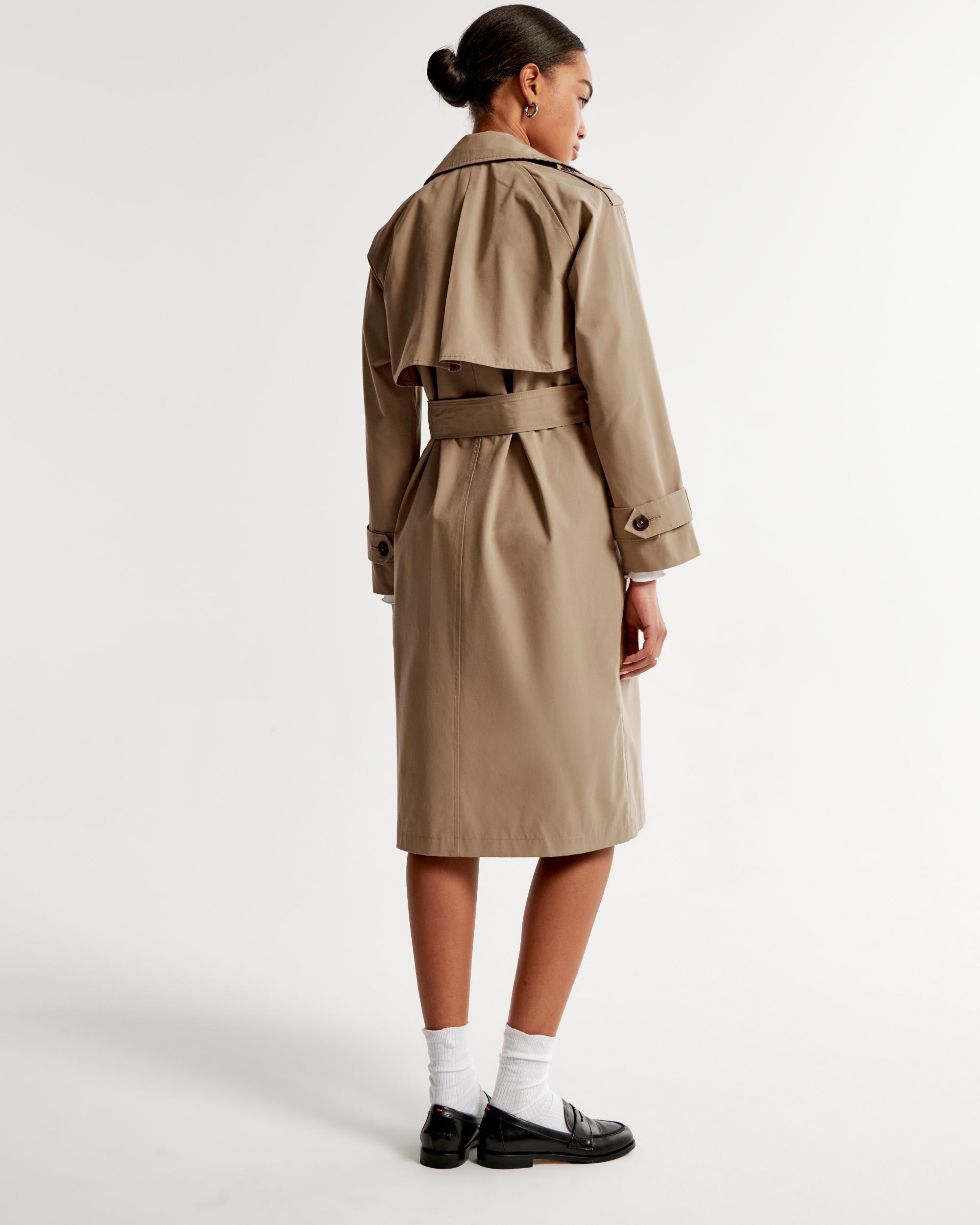 Classic Long Trench Coat Product Image