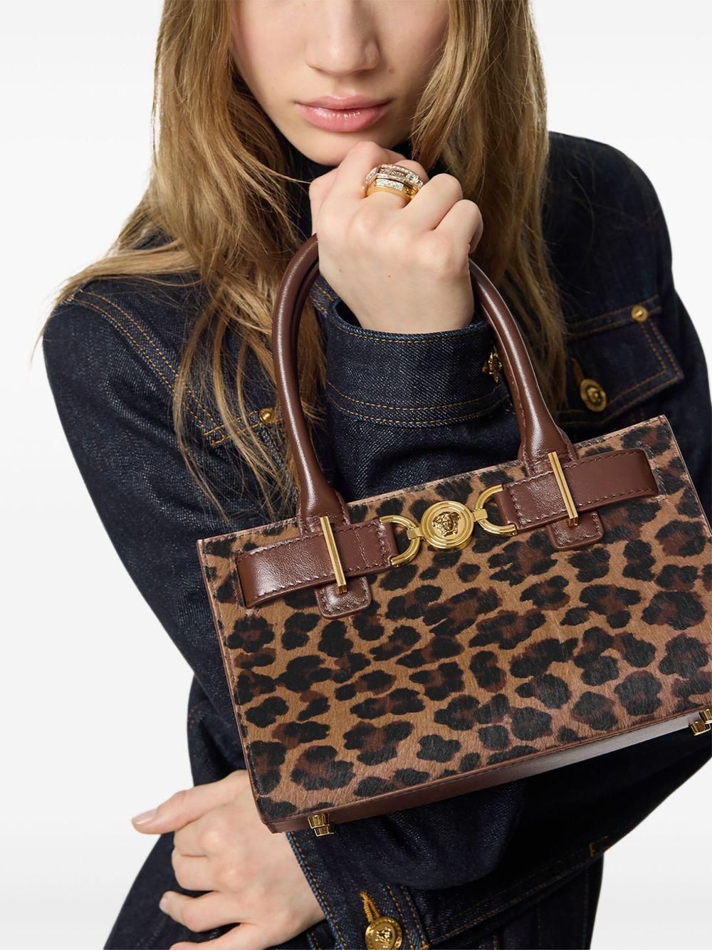 small Medusa &apos;95 leopard tote bag Product Image