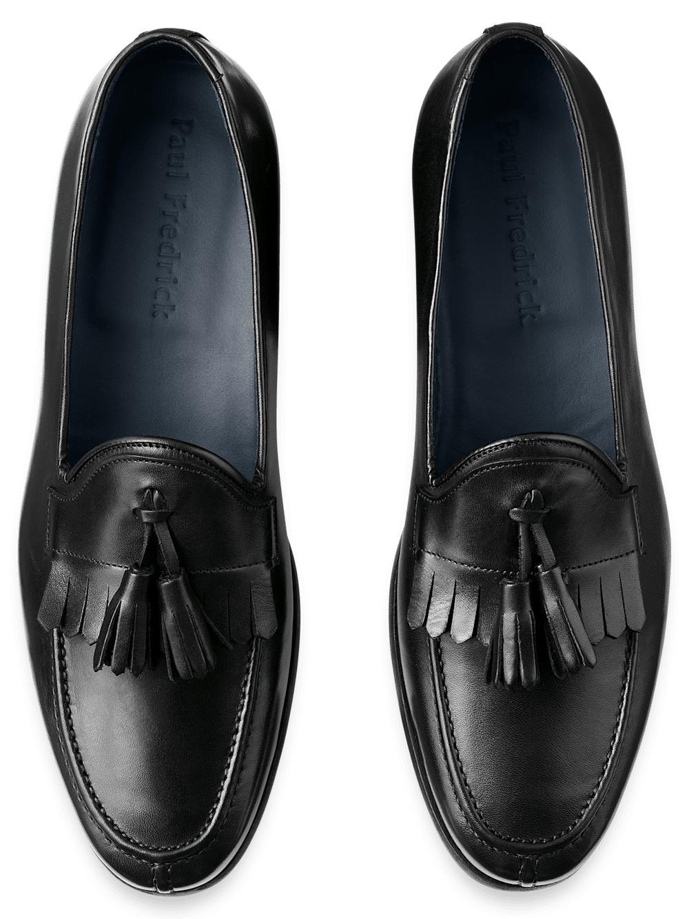 Lennon Kiltie Tassel Loafer - Black Product Image