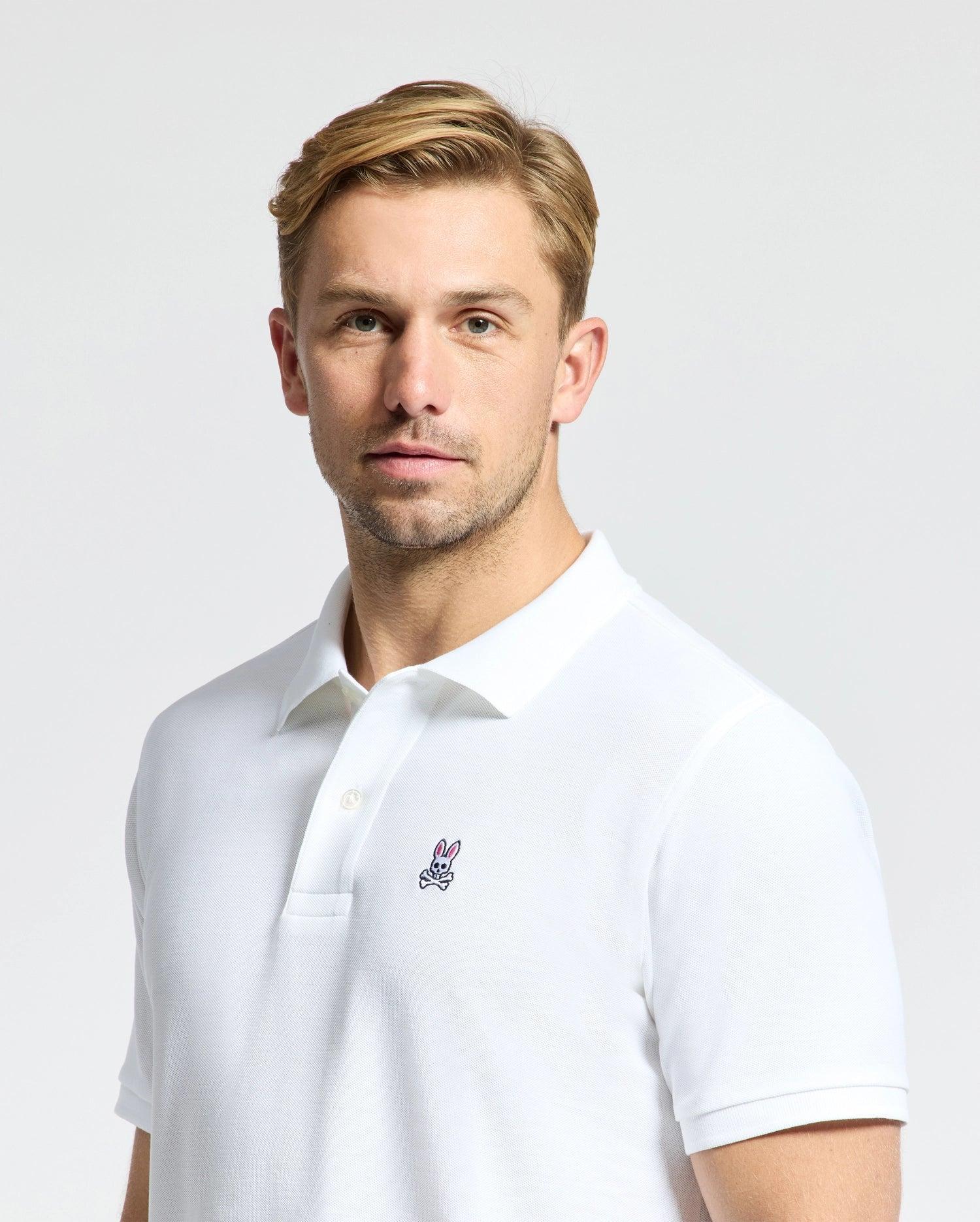 MENS CLASSIC PIQUE POLO SHIRT - B6K001ARPC Product Image