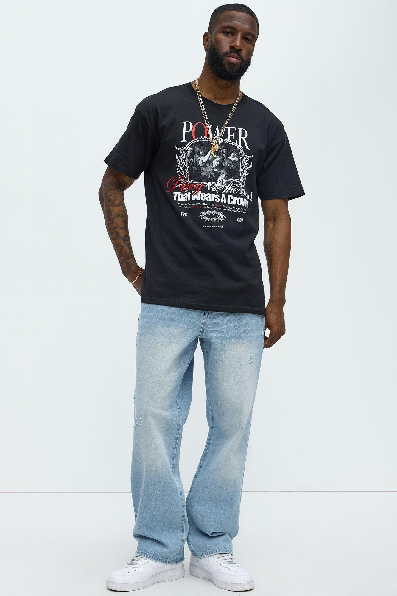 Power Of The Crown Short Sleeve Tee - Black Product Image