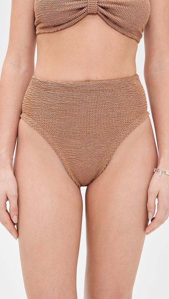 Hunza G High Waist Bikini Bottoms | Shopbop Product Image