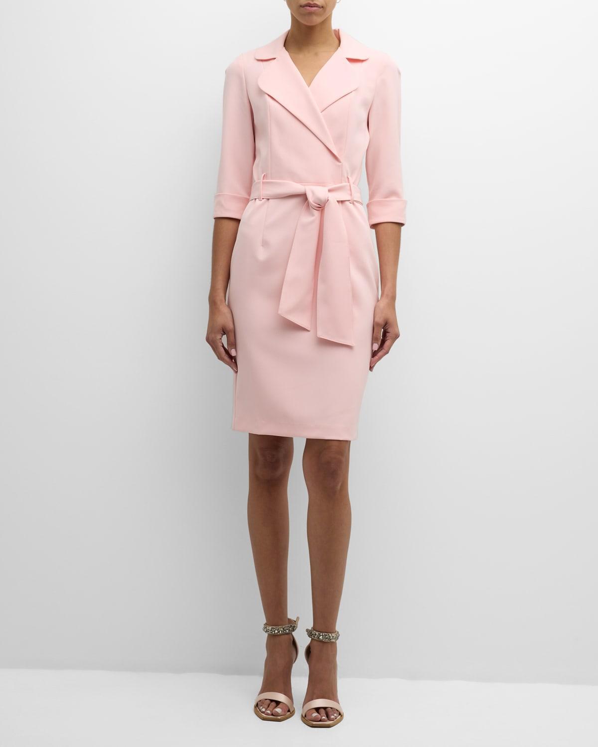Womens Lucinda Belted Sheath Dress Product Image
