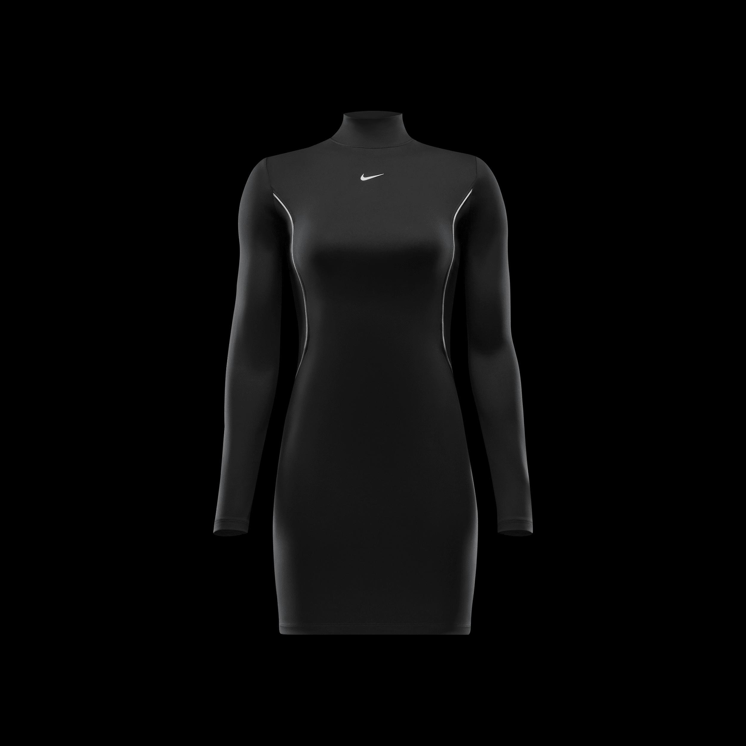 Womens Nike Sportswear Long-Sleeve Dress Product Image