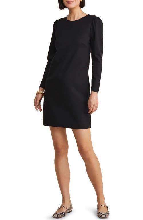 Womens Ponte Puff-Sleeve Minidress Product Image