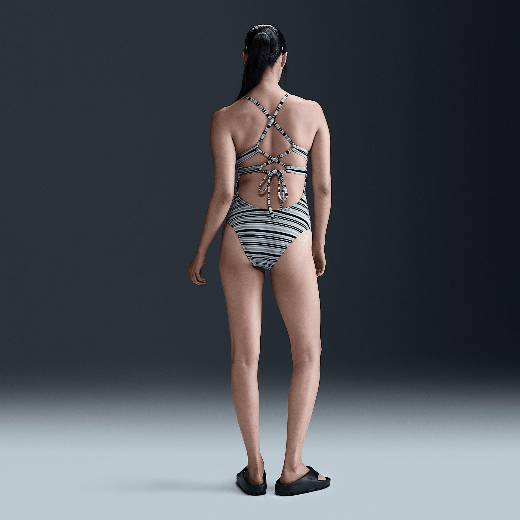 Nike Women's Swim Lace-Up One-Piece Product Image