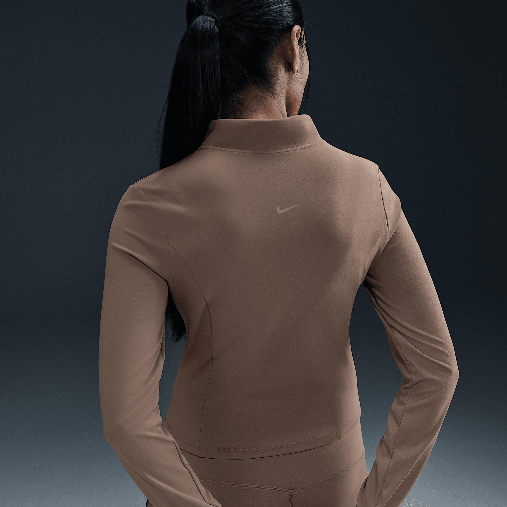 Nike Zenvy Women's Dri-FIT Full-Zip Long-Sleeve Top Product Image