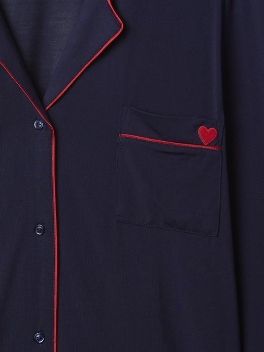 Modal Pajama Shirt Product Image