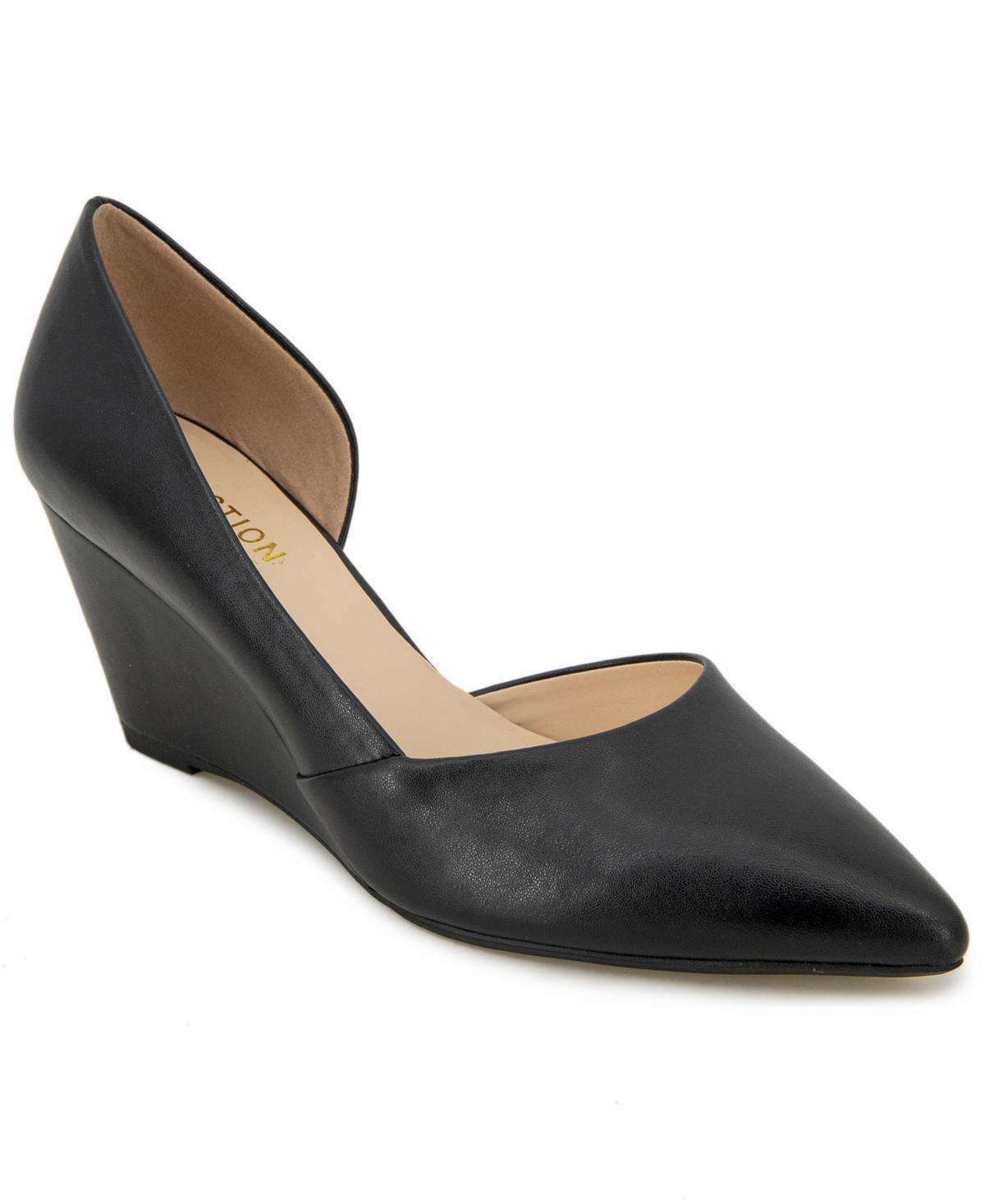 Kenneth Cole Reaction Womens Eltinn DOrsay Wedge Pumps Product Image