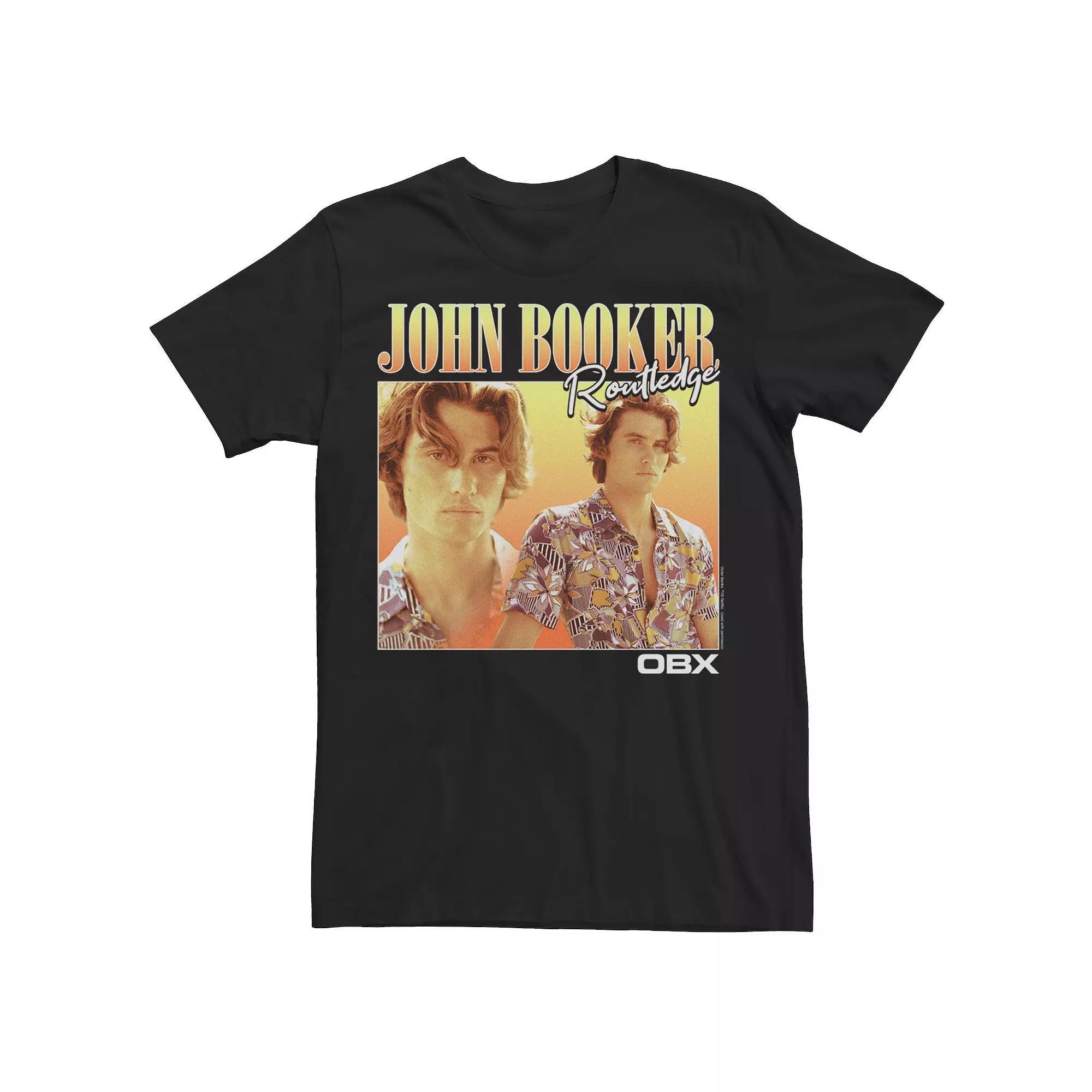 Men's Outer Banks John Booker Hero Photo Color Tee, Size: Large, Black Product Image
