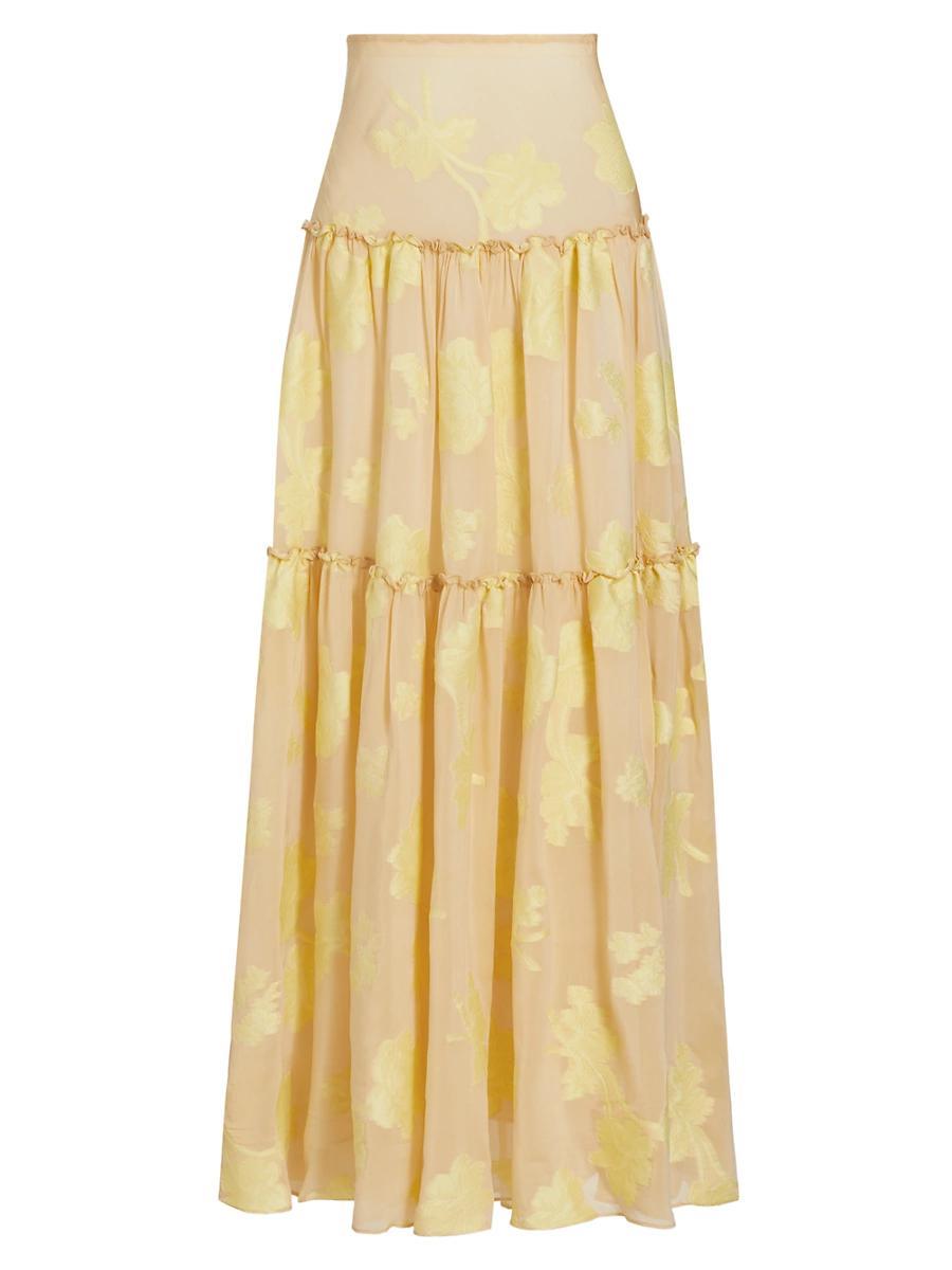 Womens Banti Floral Maxi Skirt Product Image