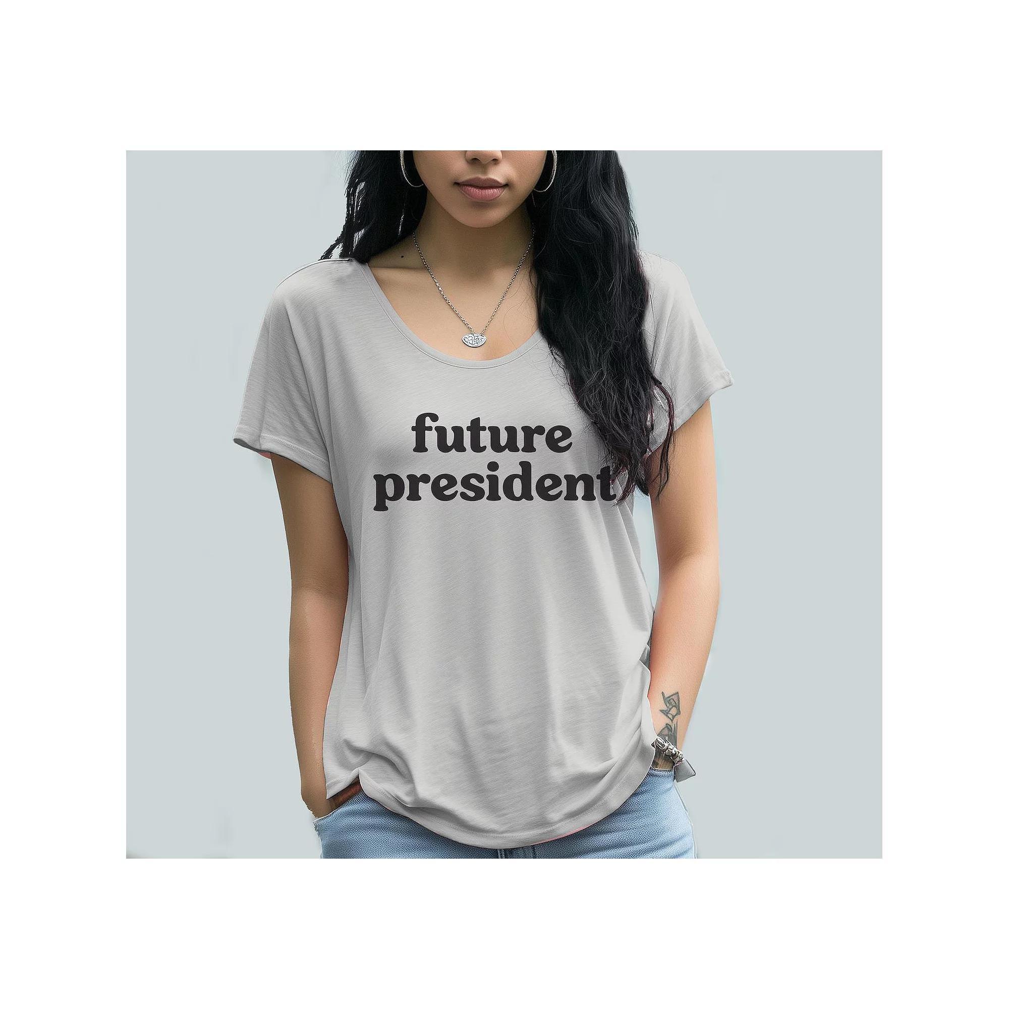 Junior's Grayson Threads Power to Women Graphic Tee, Women's, Size: XXL, Grey White Product Image