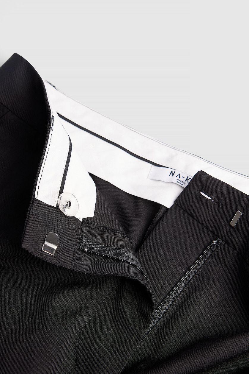 Tailored Straight Leg Suit Pants Product Image