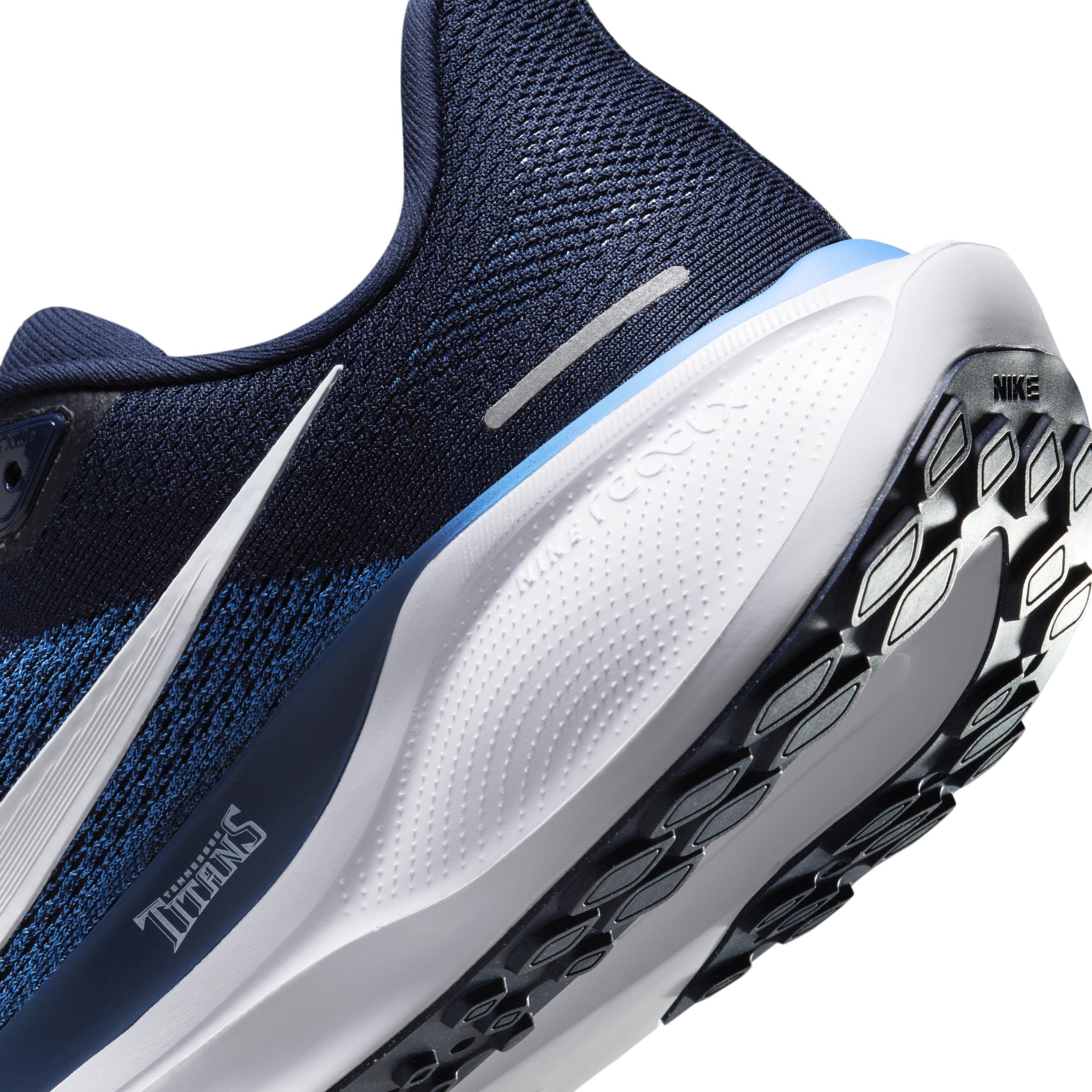 Nike Men's Pegasus 41 NFL Tennessee Titans Road Running Shoes Product Image