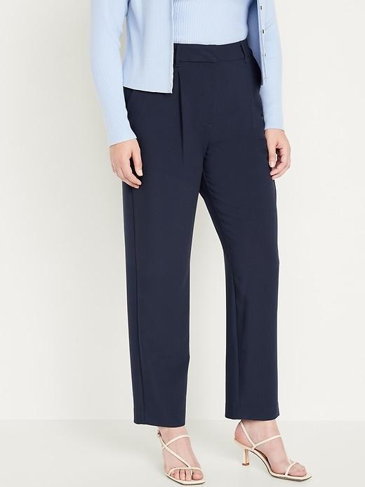 Extra High-Waisted Relaxed Slim Taylor Pants Product Image