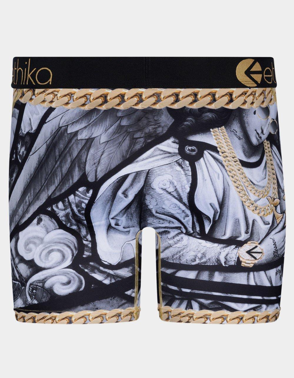 ETHIKA Heavenly Mens Mid Boxer Briefs - MULTI Product Image