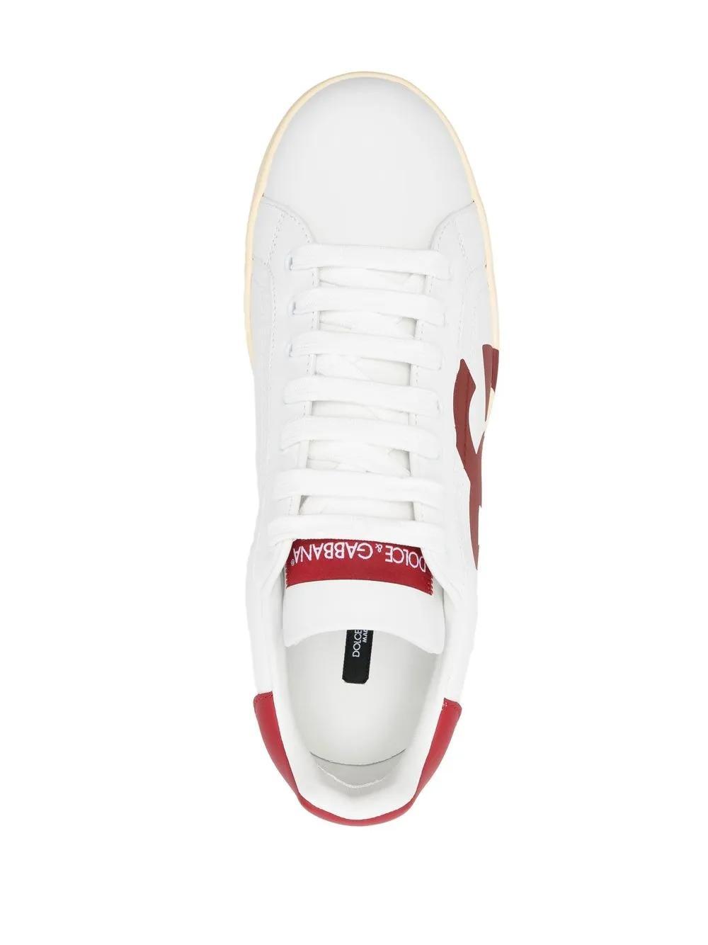 logo-print lace-up sneakers Product Image